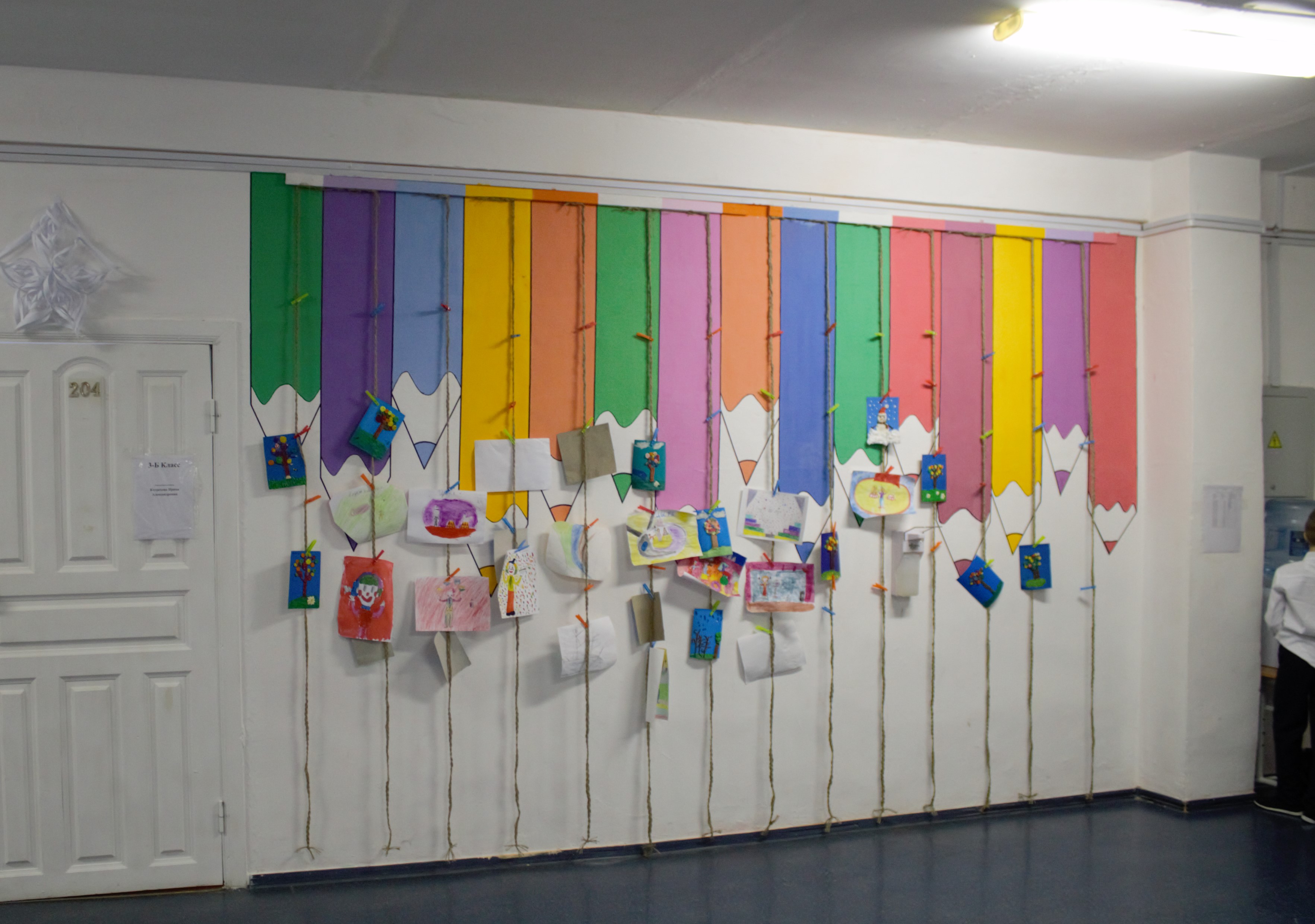 Стена детского творчества